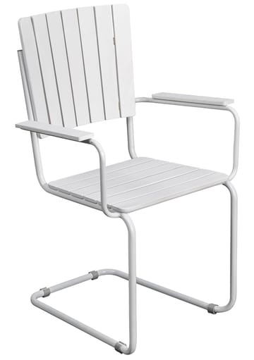 Utestol Holmö med Armstöd - Vit - Products - Utemöbler & utemiljö - Balkong & altan - Balkongmöbler - Balkongstol