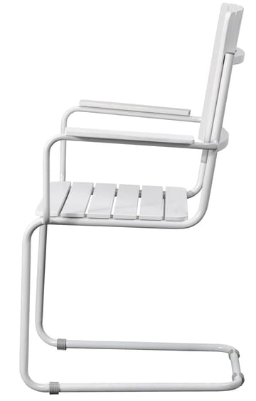 Utestol Holmö med Armstöd - Vit - Products - Utemöbler & utemiljö - Balkong & altan - Balkongmöbler - Balkongstol