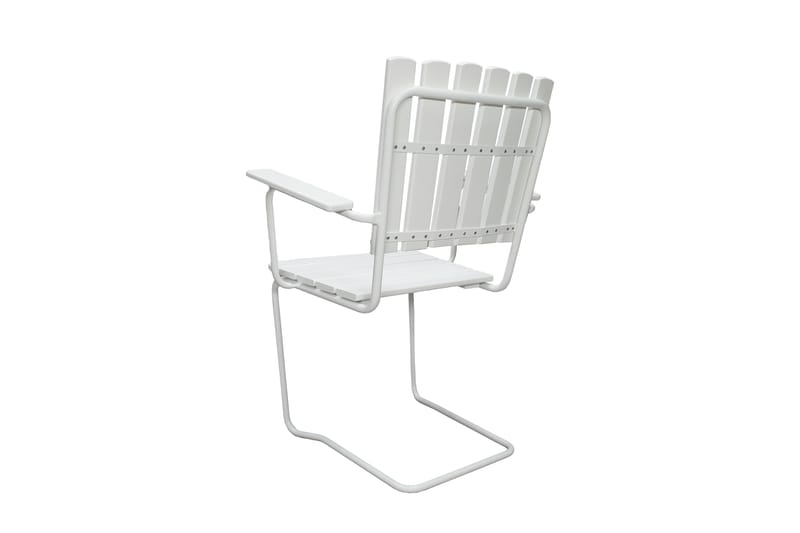 Vaxholm Karmstol Utomhus Vit - KWA - Products - Utemöbler & utemiljö - Balkong & altan - Balkongmöbler - Balkongstol
