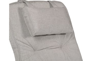 Askgrå B/B woodline,nackkudde - Grå - Products - Utemöbler & utemiljö - Dynor - Däckstolsdynor