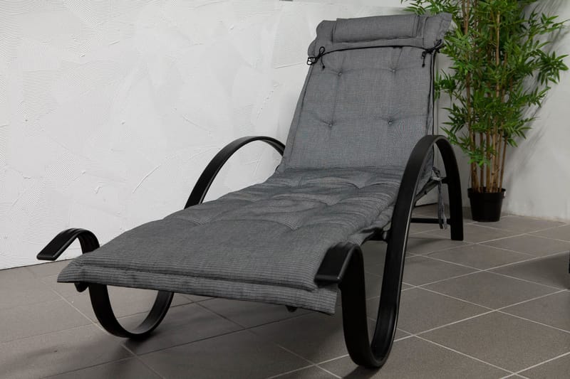 Canyon Solsängsdyna med nackkudde Fritab Grey - Products - Utemöbler & utemiljö - Dynor - Solsängsdynor