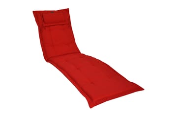Canyon Solsängsdyna med nackkudde Fritab Tegelröd - Products - Utemöbler & utemiljö - Dynor - Solsängsdynor