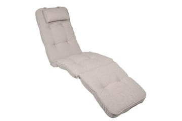 Däckstolsdyna Fritab River med nackkudde - Beige Rustic - Products - Utemöbler & utemiljö - Dynor - Däckstolsdynor