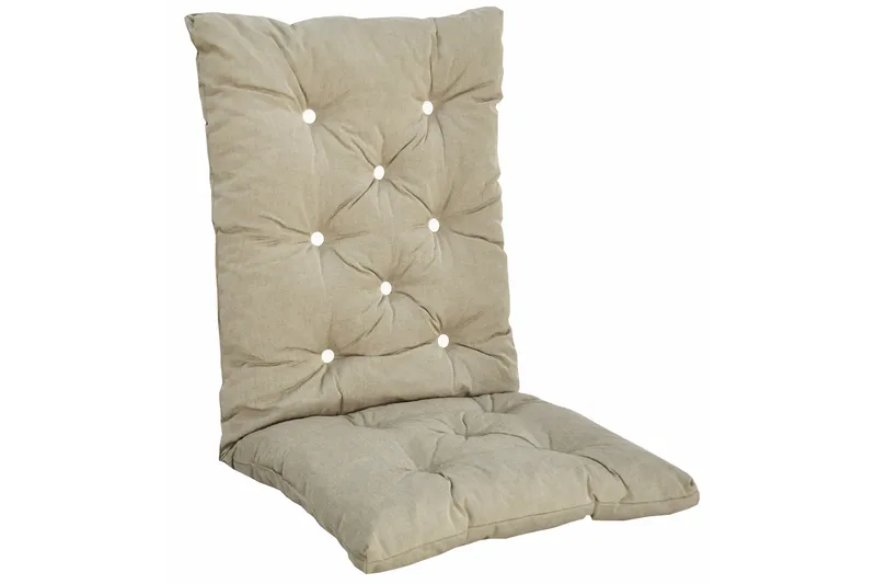 Högvik Flockdyna 56x63 cm Beige - FRITAB - Products - Utemöbler & utemiljö - Dynor - Övriga dynor