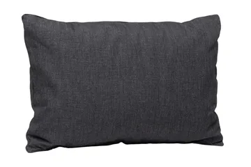 Hillerstorp Las Vegas Ryggkudde 75x55 cm Svart Melange - Hillerstorp - Products - Utemöbler & utemiljö - Dynor - Sittdyna & ryggdyna utemöbler