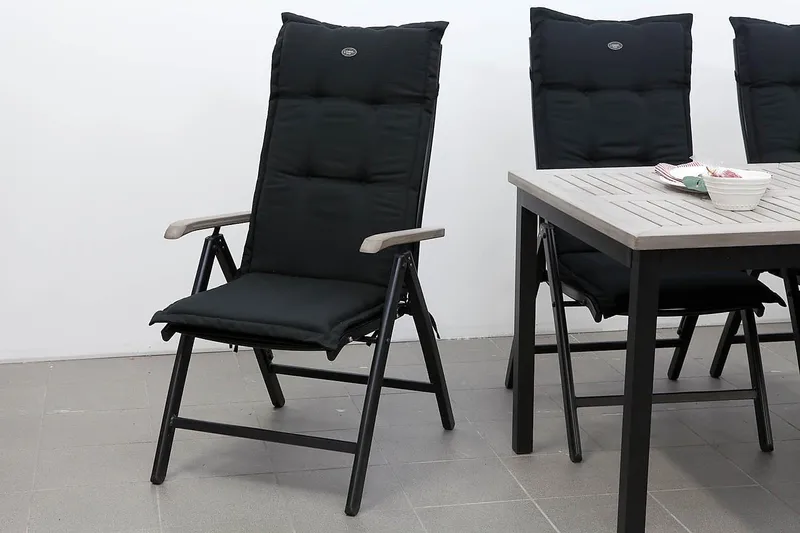 Positionsdyna Fritab Positionsdyna Canyon Black - Products - Utemöbler & utemiljö - Dynor - Positionsdynor