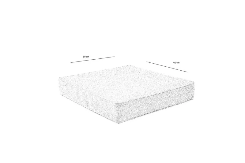 Sittdyna Fritab Robin WR till fåtölj och soffa - Beige Rustic - Products - Utemöbler & utemiljö - Dynor - Sittdyna & ryggdyna utemöbler