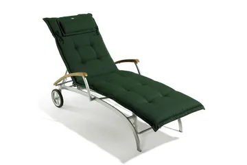 Solsängsdyna Fritab Canyon Solsängsdyna med nackkudde Grön - Products - Utemöbler & utemiljö - Dynor - Solsängsdynor