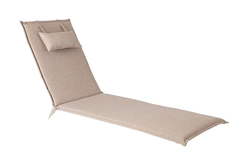 Wicker Solstolsdyna - Beige - Products - Utemöbler & utemiljö - Dynor - Solsängsdynor