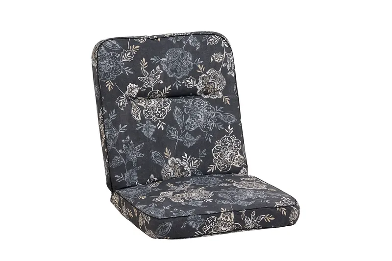 Woodline Dyna Svart - Fritab - Products - Utemöbler & utemiljö - Dynor - Positionsdynor