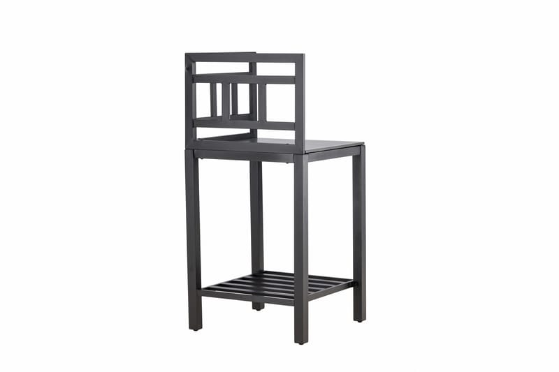 Alicante garden kitchen corner table black/fiber concrete - Svart - Products - Utemöbler & utemiljö - Grill & utekök - Utekök - Kompletta utekök