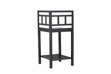 Alicante garden kitchen corner table black/fiber concrete - Svart - Products - Utemöbler & utemiljö - Grill & utekök - Utekök - Kompletta utekök