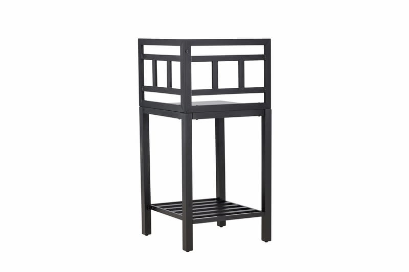 Alicante garden kitchen corner table black/fiber concrete - Svart - Products - Utemöbler & utemiljö - Grill & utekök - Utekök - Kompletta utekök