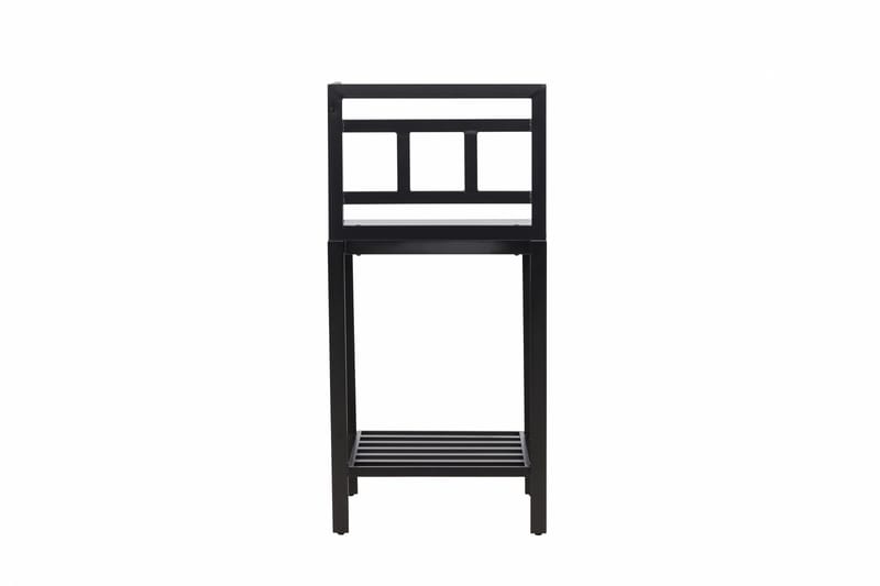 Alicante garden kitchen corner table black/fiber concrete - Svart - Products - Utemöbler & utemiljö - Grill & utekök - Utekök - Kompletta utekök