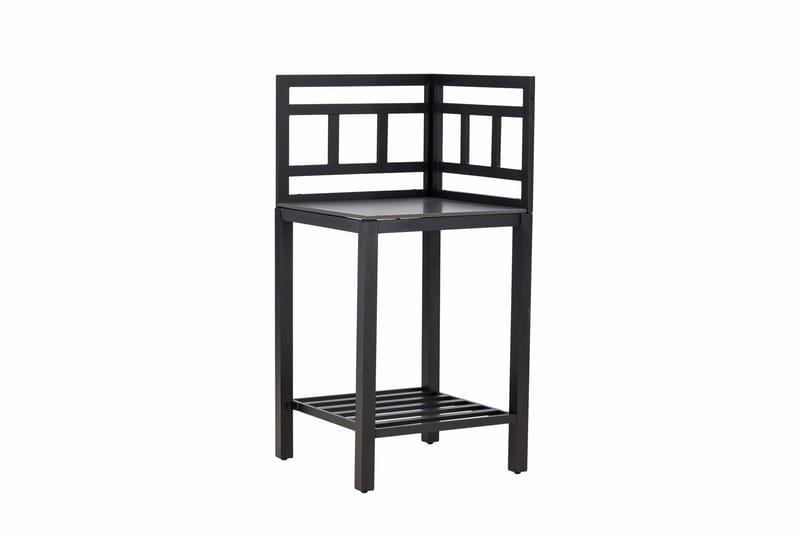 Alicante garden kitchen corner table black/fiber concrete - Svart - Products - Utemöbler & utemiljö - Grill & utekök - Utekök - Kompletta utekök