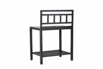 Alicante garden kitchen table with hole black/fiber concrete - Svart - Products - Utemöbler & utemiljö - Grill & utekök - Utekök - Kompletta utekök