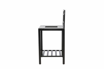 Alicante garden kitchen table with hole black/fiber concrete - Svart - Products - Utemöbler & utemiljö - Grill & utekök - Utekök - Kompletta utekök