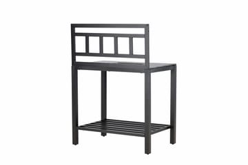 Alicante garden kitchen table with hole black/fiber concrete - Svart - Products - Utemöbler & utemiljö - Grill & utekök - Utekök - Kompletta utekök