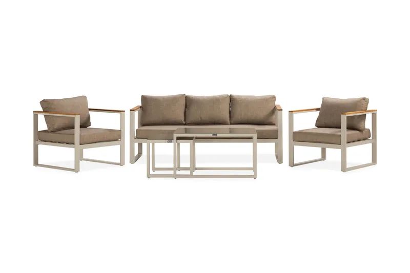 Aspvik Soffgrupp 5-sits - Products - Utemöbler & utemiljö - Loungemöbler - Loungeset & loungegrupp