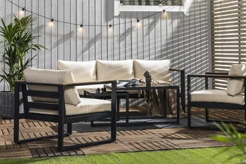 Aspvik Soffgrupp - Products - Utemöbler & utemiljö - Loungemöbler - Loungeset & loungegrupp