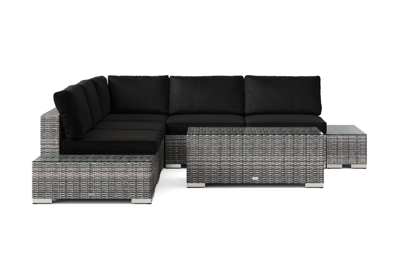 Bahamas Hörnsoffa (Vändbar) öppet avslut inkl avslut 5 sits - bord utan hylla - Products - Utemöbler & utemiljö - Loungemöbler - Loungeset & loungegrupp