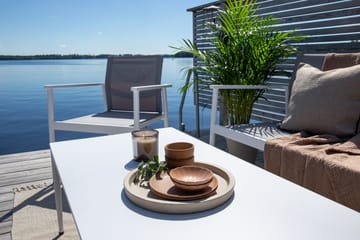 Break Loungegrupp Utomhus 4-sits - Vit - Products - Utemöbler & utemiljö - Loungemöbler - Loungeset & loungegrupp