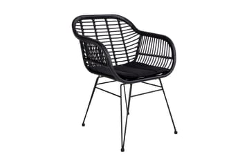 Brodhead Armstolar 2-pack - Brun - Products - Utemöbler & utemiljö - Balkong & altan - Balkongmöbler - Balkongstol