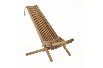 Ecochair EcoFurn Ask Brun Oljad - Ask Brun Oljad - Products - Utemöbler & utemiljö - Loungemöbler - Loungestol utomhus