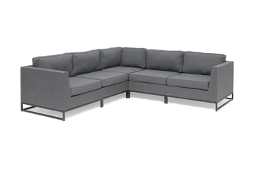 Hillerstorp Adelshamn Hörnsoffa Utomhus - Grå - Products - Utemöbler & utemiljö - Loungemöbler - Loungeset & loungegrupp