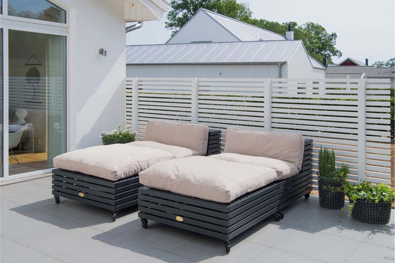 Hillerstorp Bara Vara Utefåtölj Grå - Hillerstorp - Products - Utemöbler & utemiljö - Loungemöbler - Loungestol utomhus