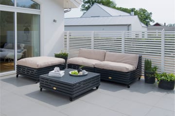 Hillerstorp Bara Vara Utefåtölj Grå - Hillerstorp - Products - Utemöbler & utemiljö - Loungemöbler - Loungestol utomhus