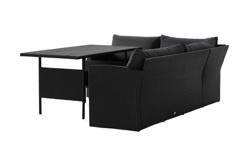 James Light Soffgrupp Utomhus  5-sits - Svart - Products - Utemöbler & utemiljö - Loungemöbler - Loungeset & loungegrupp