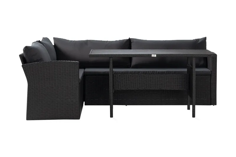 James Light Soffgrupp Utomhus  5-sits - Svart - Products - Utemöbler & utemiljö - Loungemöbler - Loungeset & loungegrupp