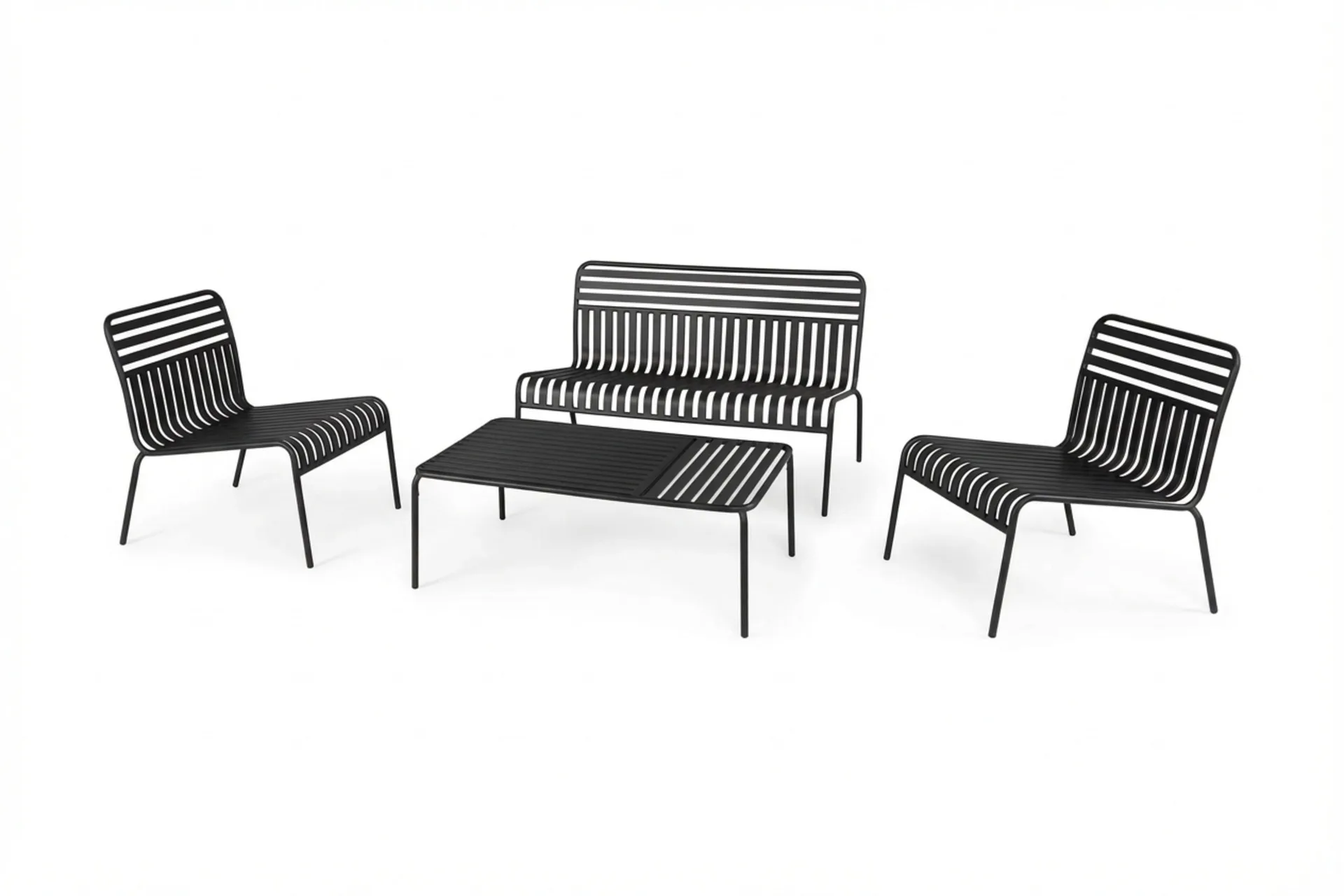 Jarva Liten 4-sits Soffgrupp Utomhus i metall