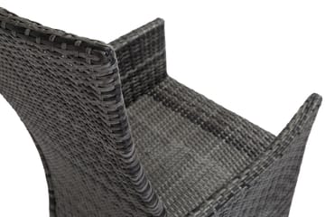 Jenny Matstol utomhus Ställbar - Justerbar Utefåtölj i Konstrotting - Grå - Products - Utemöbler & utemiljö - Loungemöbler - Loungestol utomhus