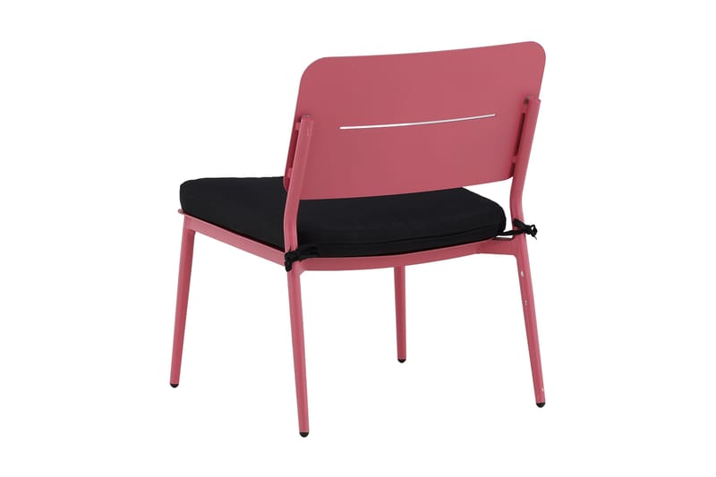 Lina Loungestol Utomhus med Dyna - Rosa - Products - Utemöbler & utemiljö - Loungemöbler - Loungestol utomhus