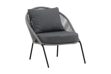 Lindos Utefåtölj - Grå - Products - Utemöbler & utemiljö - Loungemöbler - Loungestol utomhus