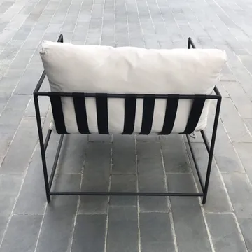 Loungefåtölj i underhållsfritt galvaniserat stål | Fårö - Products - Utemöbler & utemiljö - Loungemöbler - Loungestol utomhus