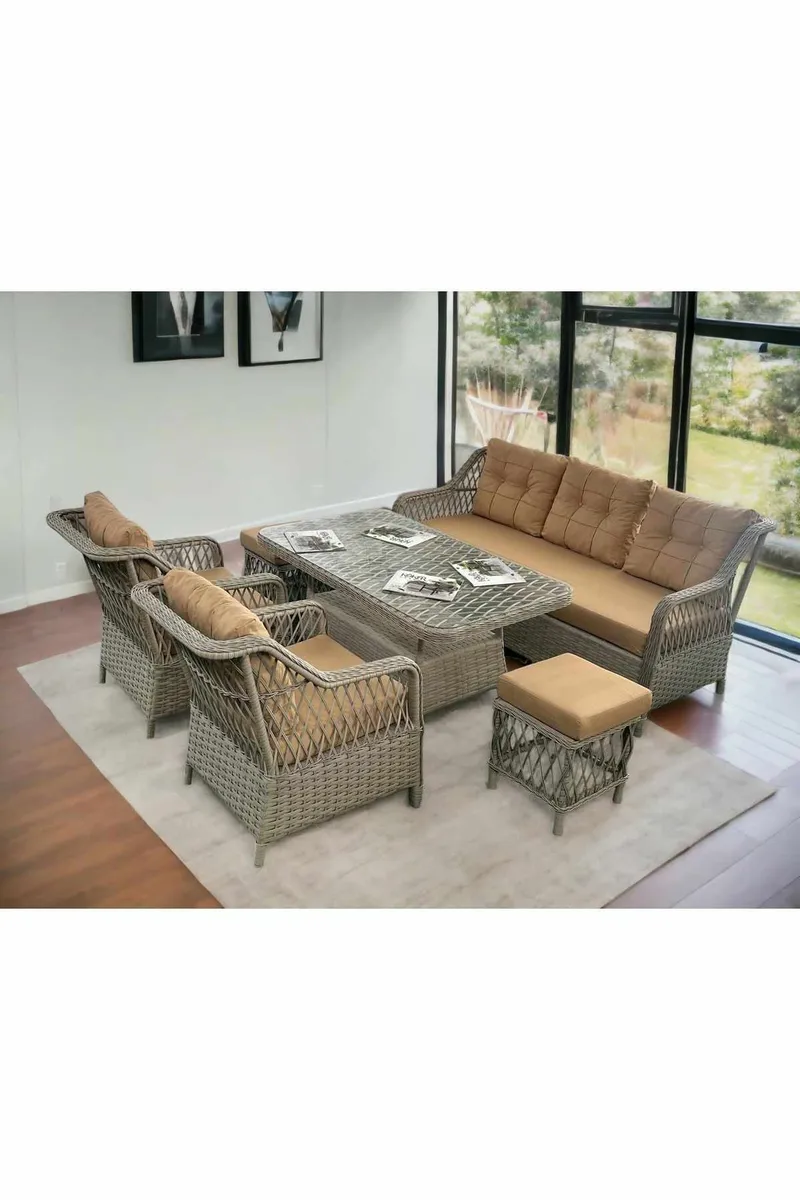 Mississauga Loungegrupp Utomhus - Products - Utemöbler & utemiljö - Loungemöbler - Loungeset & loungegrupp