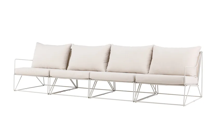Usteryd 4 sits Loungesoffa, Beige