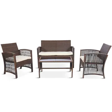 Lyxig soffgrupp för balkong | Lyfco Dalsjö - Products - Utemöbler & utemiljö - Loungemöbler - Loungeset & loungegrupp