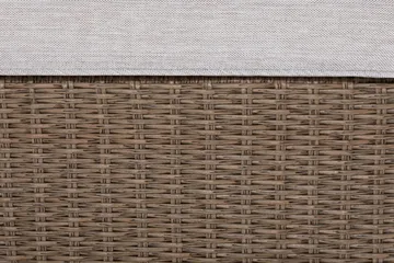 Marcus Stor Loungegrupp Utomhus - 7-sits Loungeset i Konstrotting för Uteplats och Trädgård - Beige / Vita dynor - Products - Utemöbler & utemiljö - Loungemöbler - Loungeset & loungegrupp