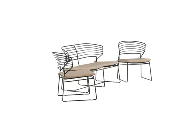 Milano Loungegrupp Utomhus - Beige - Products - Utemöbler & utemiljö - Loungemöbler - Loungeset & loungegrupp