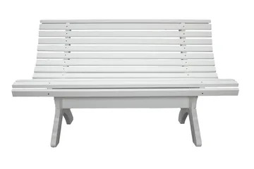 Norvald Trädgårdsbänk 140 cm - Vit - Products - Utemöbler & utemiljö - Loungemöbler - Loungesoffor