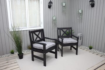 Olivo Utefåtölj - Svart - Products - Utemöbler & utemiljö - Loungemöbler - Loungestol utomhus