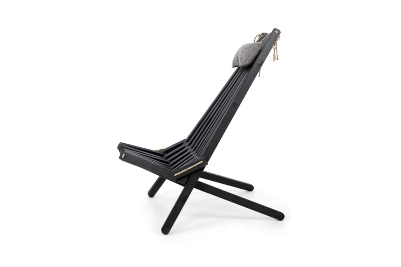 Park Solstol - Svart - Products - Utemöbler & utemiljö - Loungemöbler - Loungestol utomhus