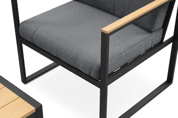 Serena Soffgrupp Utomhus  4-sits - Antracit - Products - Utemöbler & utemiljö - Loungemöbler - Loungeset & loungegrupp