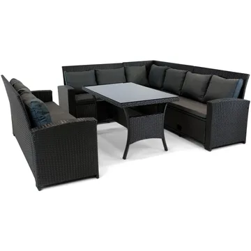 Soffgrupp utemöbler | Inbyggd förvaring | Lyfco Sannäs - Products - Utemöbler & utemiljö - Loungemöbler - Loungeset & loungegrupp