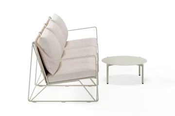 Usteryd Utesoffa 3-sits med Usteryd Soffbord - Beige - Products - Utemöbler & utemiljö - Loungemöbler - Loungeset & loungegrupp