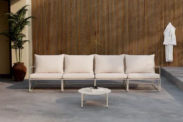 Usteryd Utesoffa 4-sits med Usteryd Soffbord - Beige - Products - Utemöbler & utemiljö - Loungemöbler - Loungeset & loungegrupp